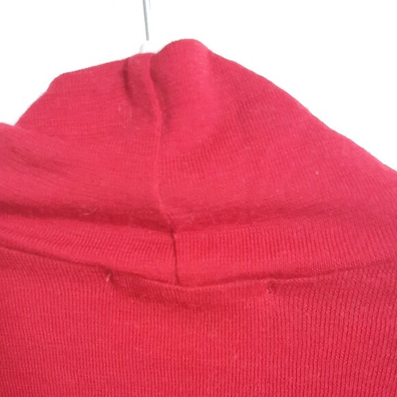 Simple Merino turtleneck in red/rouge size xlarge - Picture 12 of 12